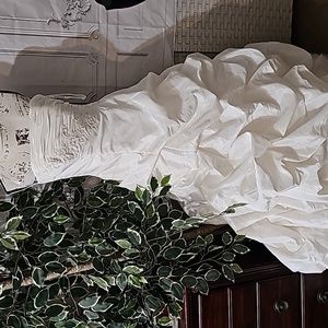 David's Bridal Strapless Taffeta Gown OP9102